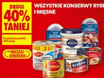 Biedronka Wszystkie konserwy rybne i mięsne oferta