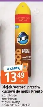 E.Leclerc Olejek/Aerozol przeciw kurzowi do mebli Pronto oferta
