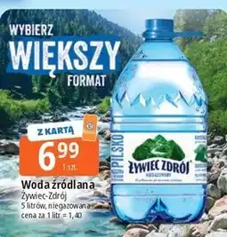 E.Leclerc Woda źródlana Żywiec-Zdrój oferta