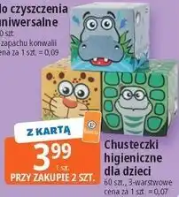 E.Leclerc Chusteczki higieniczne dla dzieci oferta