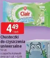 E.Leclerc Chusteczki do czyszczenia uniwersalne Clair oferta