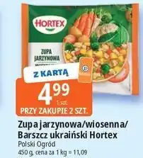 E.Leclerc Zupa jarzynowa / wiosenna / Barszcz ukraiński Hortex oferta