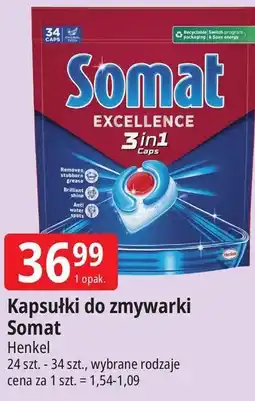 E.Leclerc Kapsułki do zmywarki Somat oferta
