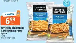 E.Leclerc Frytki do piekarnika karbowane/proste Iglotex oferta