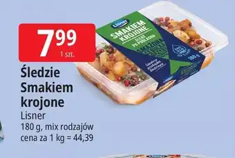 E.Leclerc Śledzie Smakiem krojone Lisner oferta
