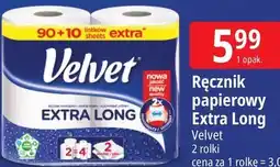 E.Leclerc Ręcznik papierowy Extra Long Velvet oferta