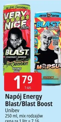 E.Leclerc Napój Energy Blast/Blast Boost Unibev oferta