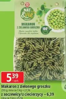 E.Leclerc Makaron z zielonego groszku / z soczewicy / z ciecierzycy Nat & Vie oferta