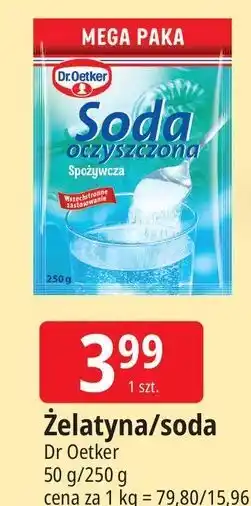 E.Leclerc Żelatyna/soda Dr Oetker oferta