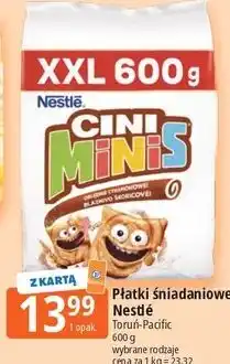 E.Leclerc Płatki śniadaniowe Nestlé Toruń-Pacific oferta