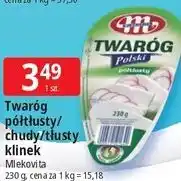 E.Leclerc Twaróg półtłusty/chudy/tłusty klinek Mlekovita oferta