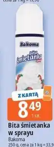 E.Leclerc Bita śmietanka w sprayu Bakoma oferta