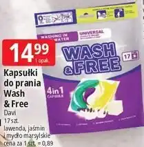 E.Leclerc Kapsułki do prania Wash & Free oferta