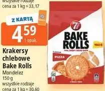 E.Leclerc Krakersy chlebowe Bake Rolls Mondelez oferta