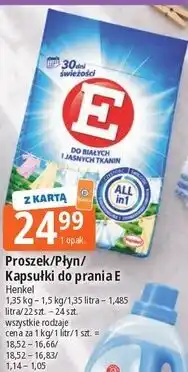 E.Leclerc Proszek/Płyn/Kapsułki do prania E oferta