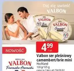 E.Leclerc Valbon ser pleśniowy camembert/brie mini oferta