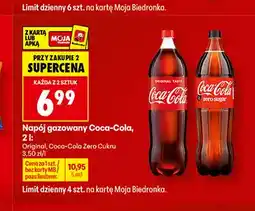 Biedronka Napój gazowany Coca-Cola Original oferta