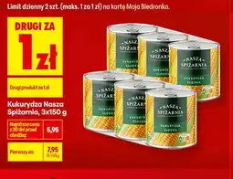 Biedronka Kukurydza Nasza Spiżarnia 3-pak oferta