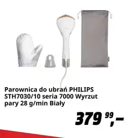 Media Markt Parownica do ubrań Philips STH7030/10 seria 7000 biały oferta