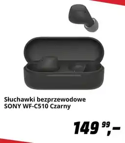 Media Markt Słuchawki bezprzewodowe Sony WF-C510 czarny oferta