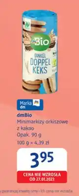 dm drogerie markt Minimarkizy orkiszowe z kakao dmBio oferta