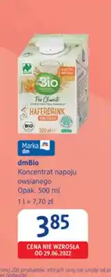 dm drogerie markt Koncentrat napoju owsianego dmBio oferta