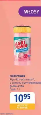 dm drogerie markt Płyn do mycia naczyń o zapachu gumy balonowej Maxi Power oferta