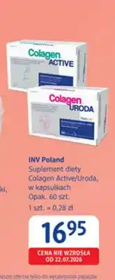 dm drogerie markt Suplement diety Colagen Uroda w kapsułkach INV Poland oferta