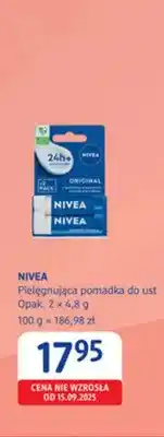 dm drogerie markt Pielęgnująca pomadka do ust 2-pak Nivea oferta