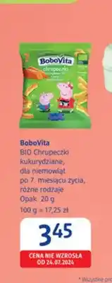dm drogerie markt Chrupeczki kukurydziane dla niemowląt po 7. miesiącu życia BoboVita oferta