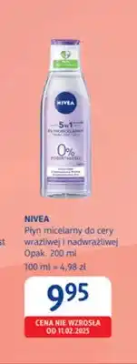 dm drogerie markt Płyn micelarny do cery wrażliwej i nadwrażliwej Nivea oferta