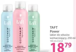 Hebe Taft Power lakier do włosów wzmacniający oferta
