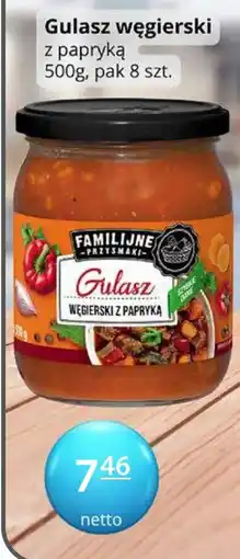 Specjał Familijne Przysmaki Gulasz Węgierski z Papryką oferta