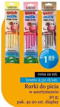 Specjał Quick Milk Rurki do picia oferta