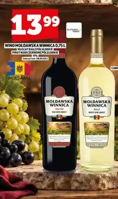Topaz Wino czerwone Mołdawska Winnica Pinot Noir półsłodkie oferta