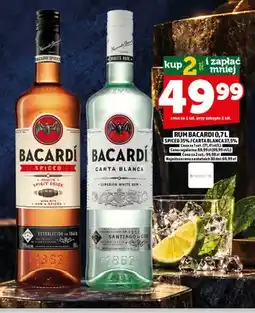 Topaz Rum Bacardi Carta Blanca 37,5% oferta