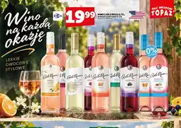 Topaz Wino bezalkoholowe Carlo Rossi Refresh Peach oferta