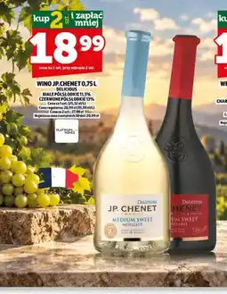 Topaz Wino czerwone JP. Chenet Delicious półsłodkie 13% oferta
