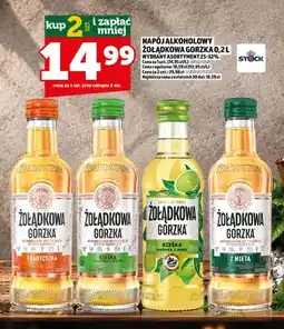 Topaz Napój alkoholowy Żołądkowa Gorzka z miętą oferta