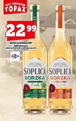 Topaz Napój alkoholowy Soplica Gorzka z miętą 28% oferta