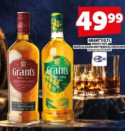 Topaz Napój alkoholowy Tropical Fiesta Grant's 30% oferta