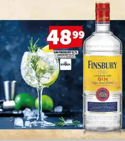 Topaz Gin Finsbury London Dry 37,5% oferta