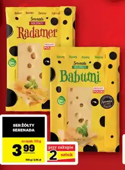 Gram Market Ser żółty w plastrach Radamer Serenada oferta