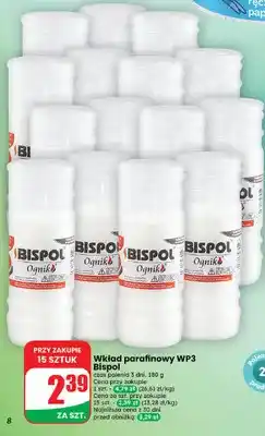 Wkład parafinowy WP3 Bispol