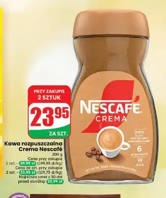 Dino Kawa rozpuszczalna Crema Nescafé oferta