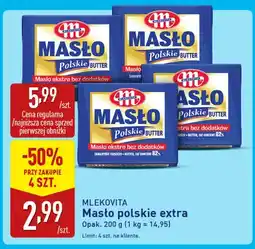 ALDI Masło polskie extra Mlekovita oferta