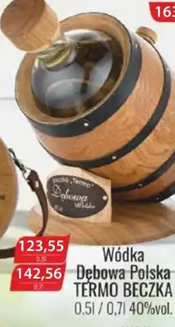 Specjał Wódka dębowa polska termo beczka oferta