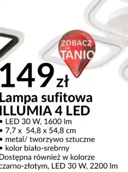 Agata Meble Lampa sufitowa illumia 4 led oferta