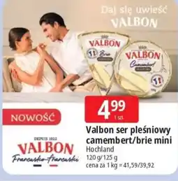 E.Leclerc Valbon ser pleśniowy camembert/brie mini oferta