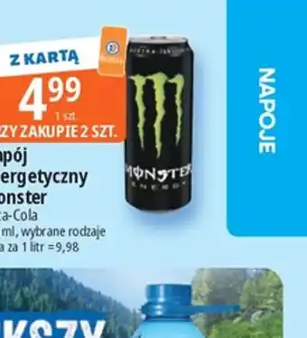 Napój energetyczny Monster